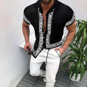 Men's Short Sleeve Dress Shirt