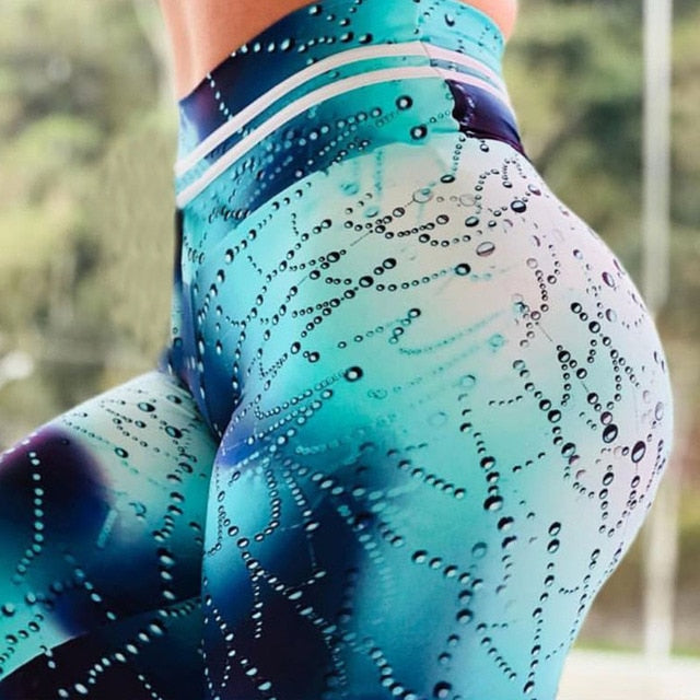 New Women Yoga Leggings pants High Quality Push Up Elastic Workout Scrunch Booty Pants