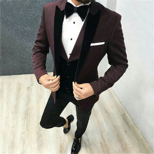 Men Suits for Wedding Suit Men Groom Blazer Tuxedo Slim Fit